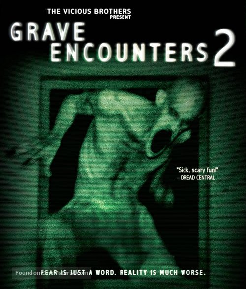 Grave Encounters 2 - Blu-Ray movie cover