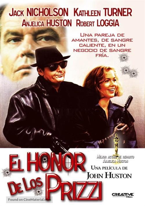 Prizzi&#039;s Honor - Spanish Movie Cover