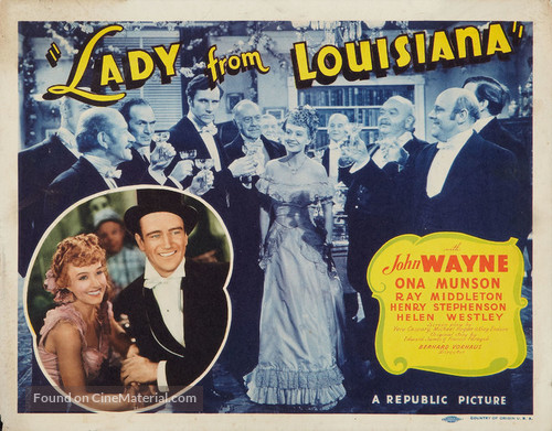 Lady from Louisiana - Movie Poster