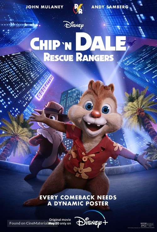 Chip &#039;n&#039; Dale: Rescue Rangers - Movie Poster