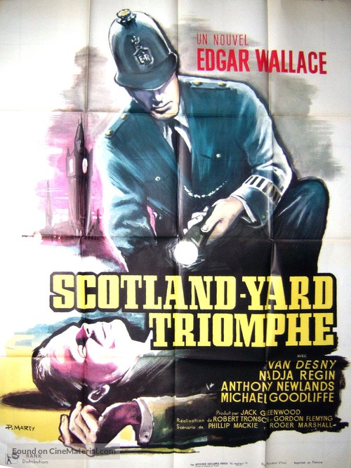 &quot;The Edgar Wallace Mystery Theatre&quot; - French Movie Poster
