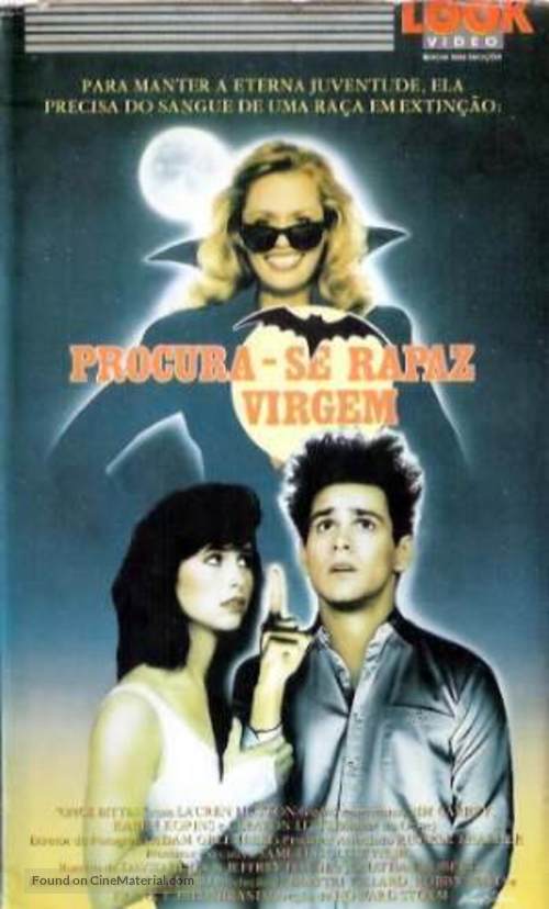 Once Bitten - Brazilian VHS movie cover