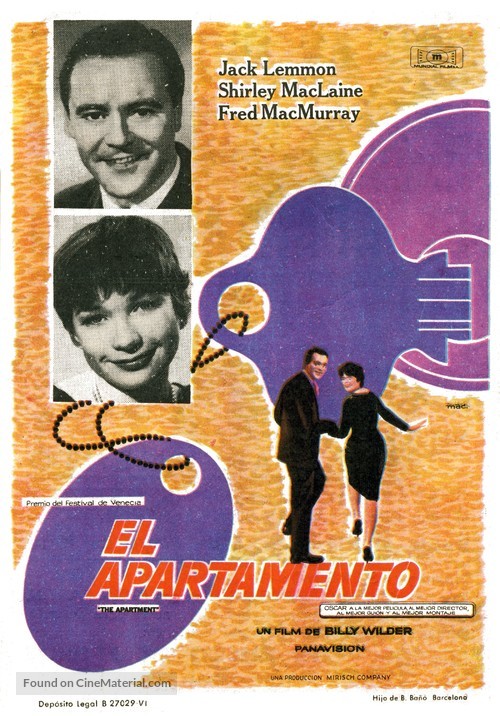 The Apartment - Spanish Movie Poster