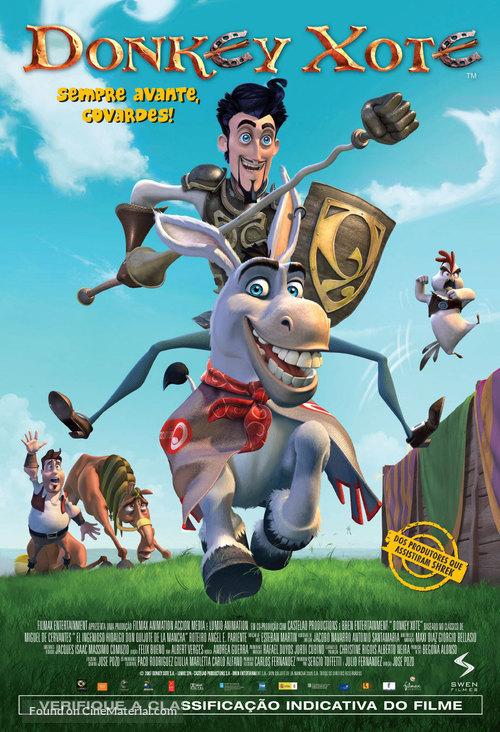 Donkey Xote - Brazilian Movie Poster