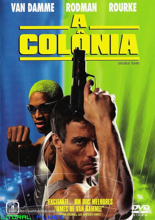 Double Team - Brazilian DVD movie cover