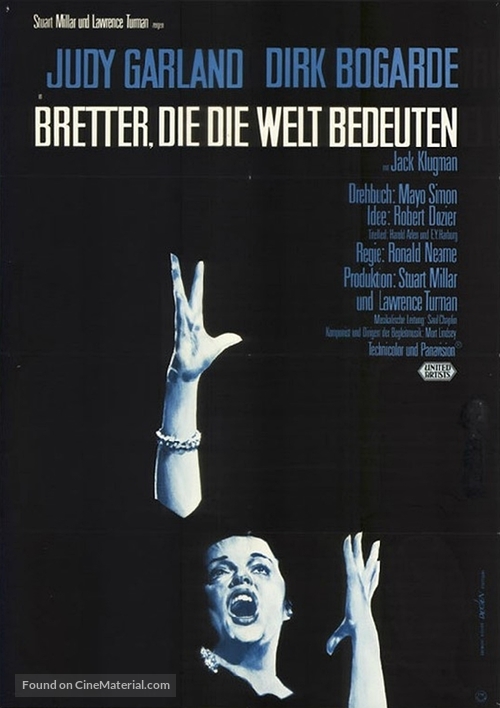 I Could Go on Singing - German Movie Poster