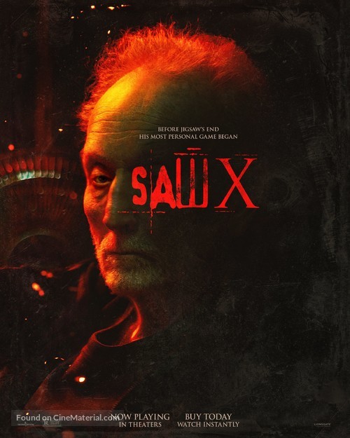 Saw X - Movie Poster