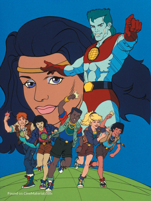 &quot;Captain Planet and the Planeteers&quot; - Key art