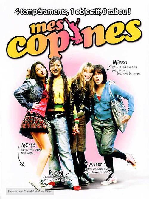 Mes copines - French poster