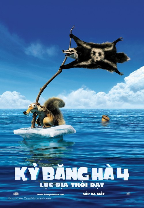 Ice Age: Continental Drift - Vietnamese Movie Poster