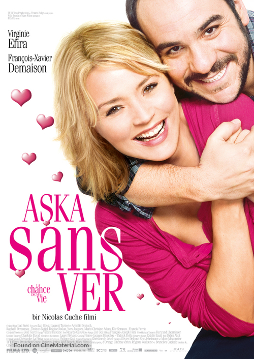 La chance de ma vie - Turkish Movie Poster