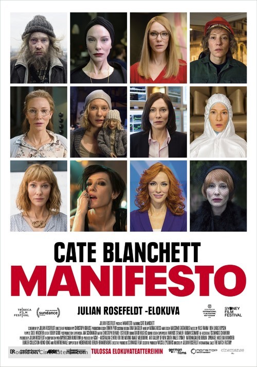 Manifesto - Finnish Movie Poster