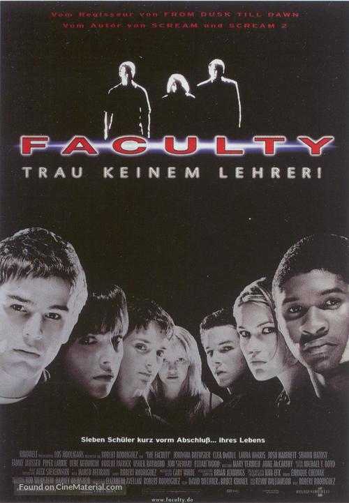 The Faculty - German Movie Poster