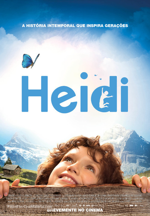 Heidi - Portuguese Movie Poster