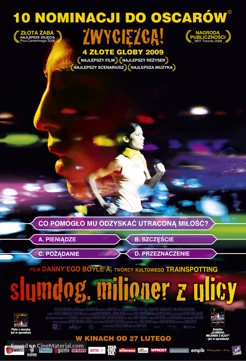 Slumdog Millionaire - Polish Movie Poster