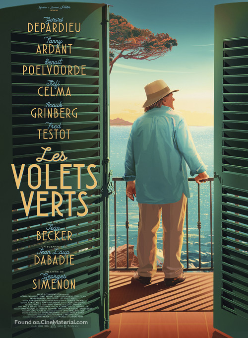 Les volets verts - French Movie Poster