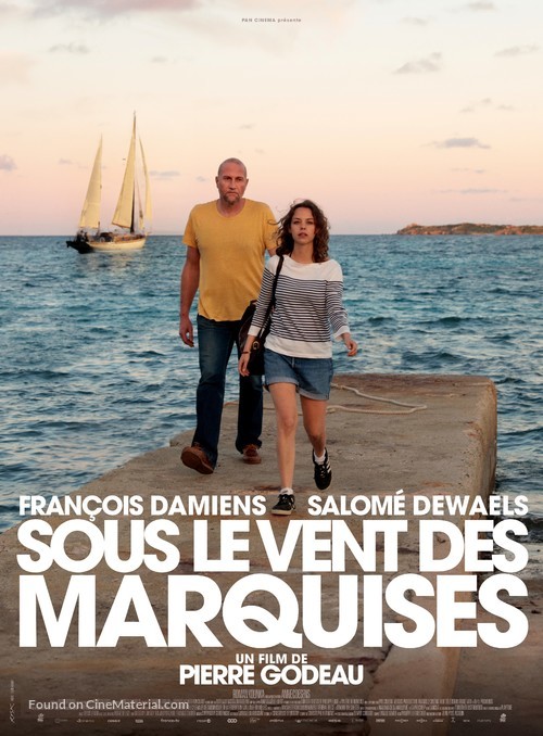 Sous le vent des Marquises - French Movie Poster