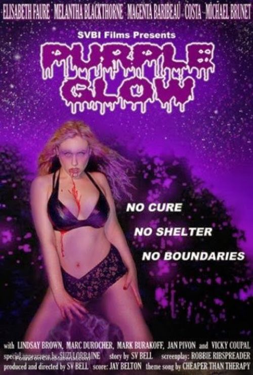 Purple Glow - Canadian Movie Poster