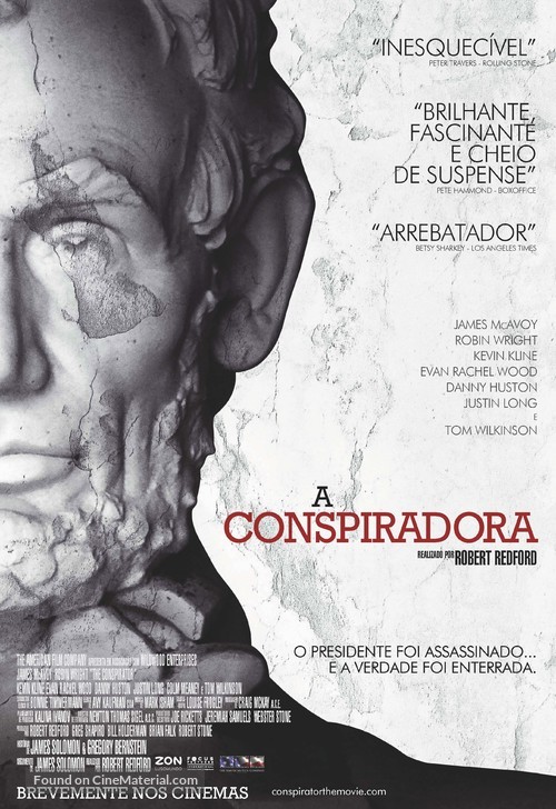The Conspirator - Portuguese Movie Poster