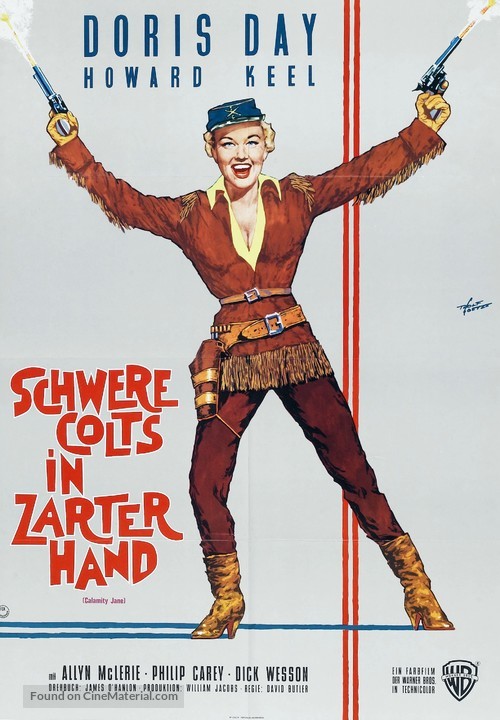 Calamity Jane - German Movie Poster