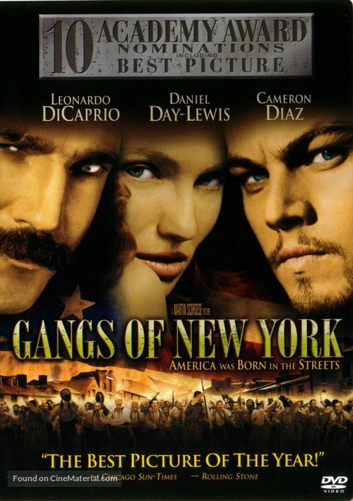 Gangs Of New York - Movie Cover