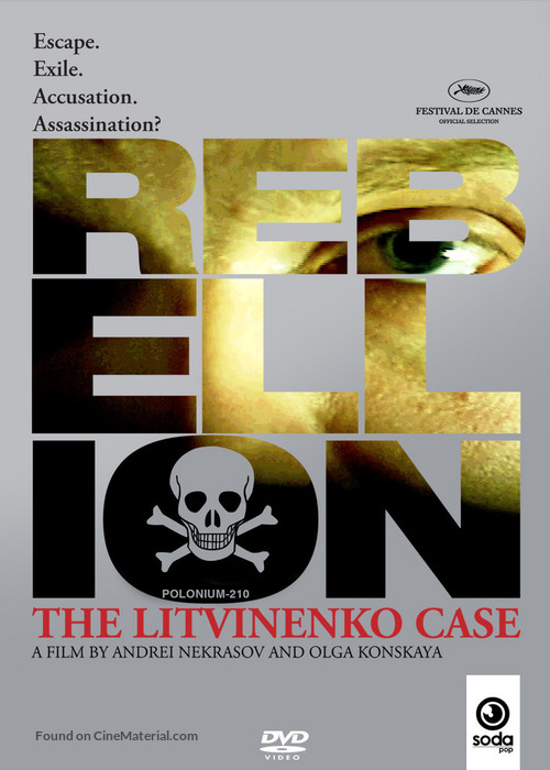 Rebellion: The Litvinenko Case - British Movie Cover