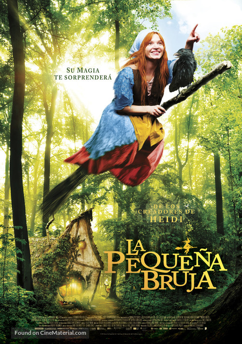 Die kleine Hexe - Spanish Movie Poster