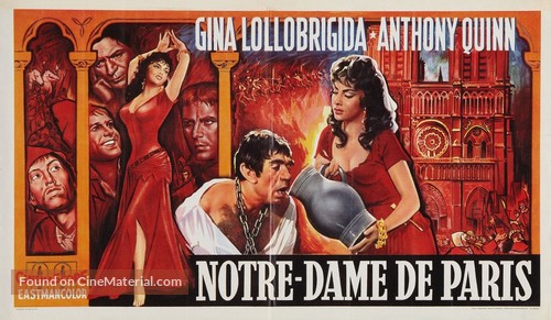 Notre-Dame de Paris - Belgian Movie Poster