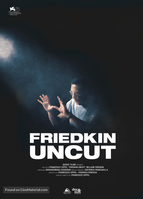 Friedkin Uncut - Italian Movie Poster