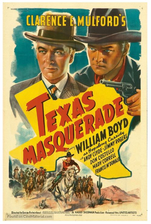 Texas Masquerade - Movie Poster