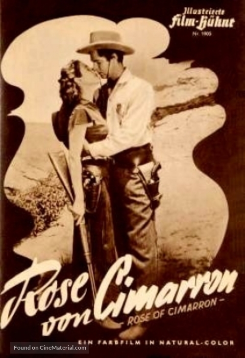 Rose of Cimarron - German poster
