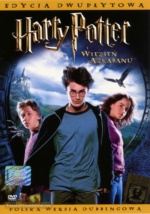 Harry Potter and the Prisoner of Azkaban - Polish DVD movie cover