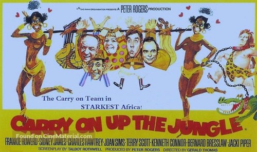Carry on Up the Jungle - Movie Poster