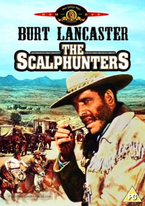 The Scalphunters - British DVD movie cover