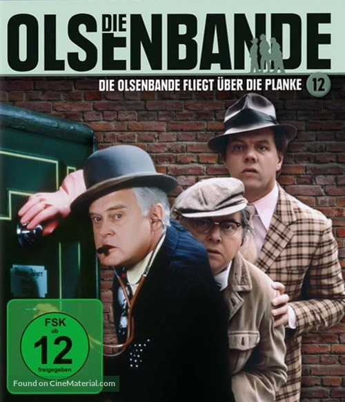 Olsen-bandens flugt over plankev&aelig;rket - German Blu-Ray movie cover