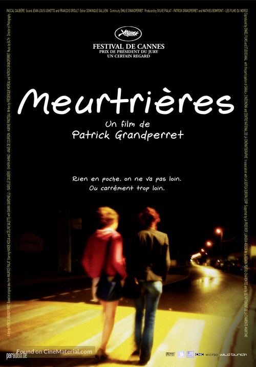Meurtri&egrave;res - Belgian Movie Poster