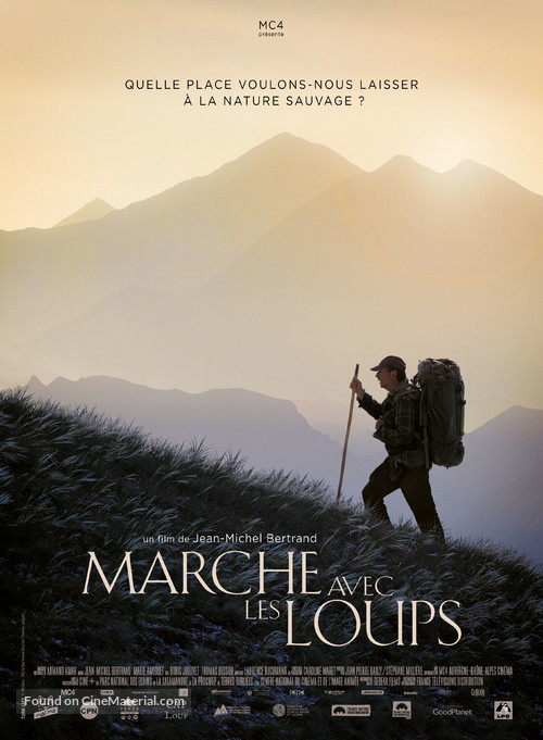 Marche avec les loups - French Movie Poster