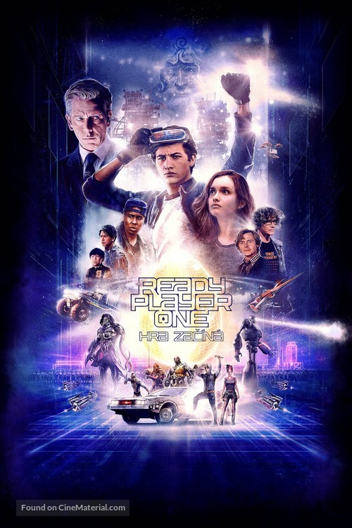 Ready Player One - Czech Movie Cover