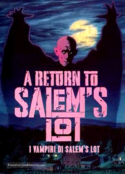 A Return to Salem&#039;s Lot - Italian Movie Cover