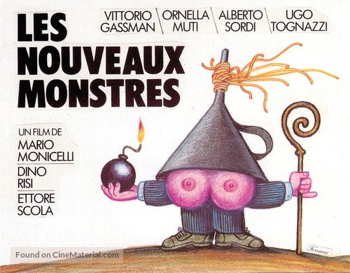 I nuovi mostri - French Movie Poster