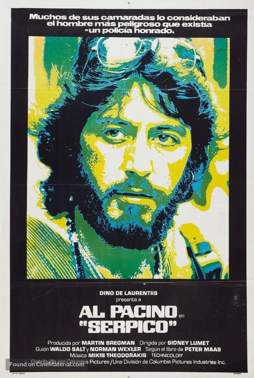 Serpico - Argentinian Movie Poster