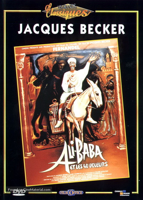 Ali Baba et les quarante voleurs - French DVD movie cover