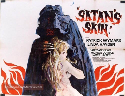 Satan&#039;s Skin - British Movie Poster