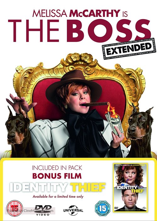 The Boss - British DVD movie cover