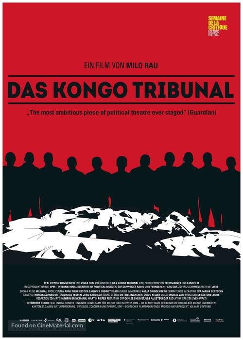 Das Kongo Tribunal - German Movie Poster