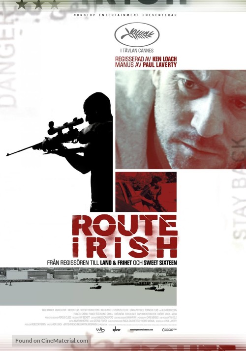 Route Irish - Swedish Movie Poster