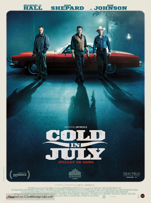 Cold in July - French Movie Poster
