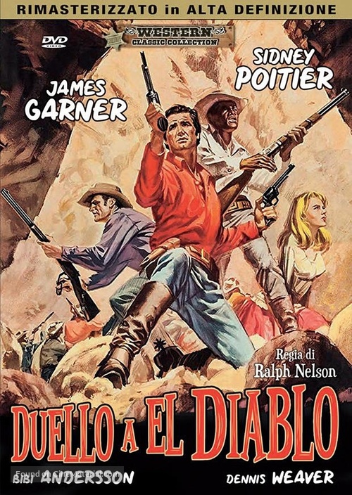 Duel at Diablo - Italian DVD movie cover