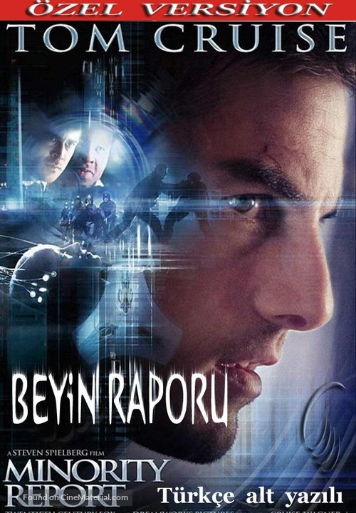 Minority Report - Turkish Movie Cover