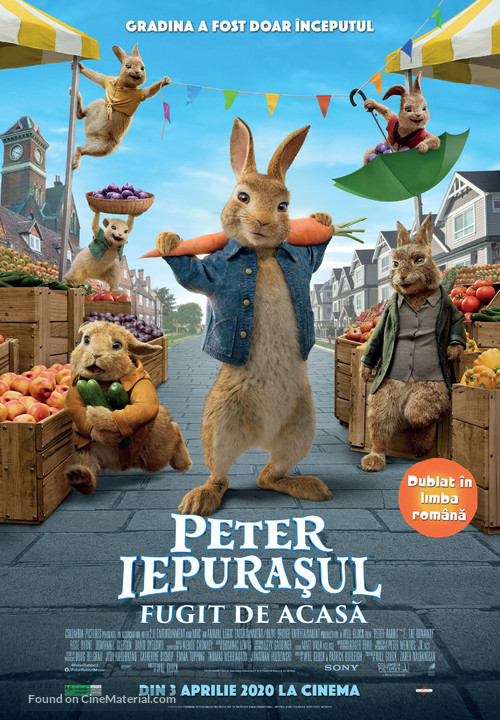 Peter Rabbit 2: The Runaway - Romanian Movie Poster